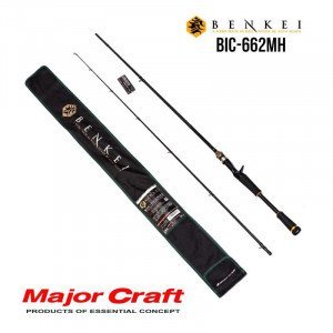 Вудлище  Major Craft Benkei baitcast BIC-662MH