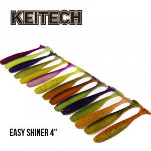 Приманка Keitech Easy Shiner 4" (7 шт) - магазин Fishingstock