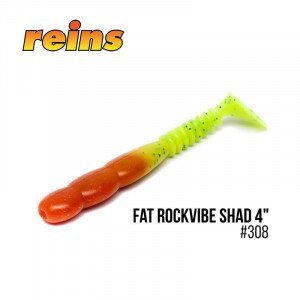 Приманка Reins Fat Rockvibe Shad 4" - магазин Fishingstock