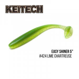 Приманка Keitech Easy Shiner 5" (5 шт) - магазин Fishingstock