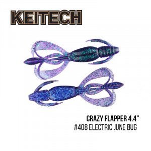 Приманка Keitech Crazy Flapper 4.4" (6шт) - магазин Fishingstock