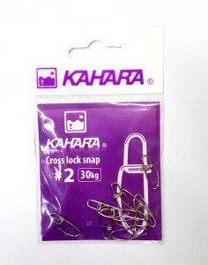 Застібка Kahara Cross lock snap #2 (10шт)