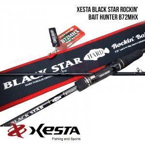 Спінінг Xesta Black Star Rockin' Bait Hunter B72MHX