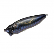 Поппер Megabass Pop Max F (78 mm, 14 gr) BLACK OROCHI