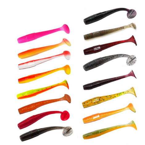 Приманка Intech Long Heel 4"(6 шт) 05