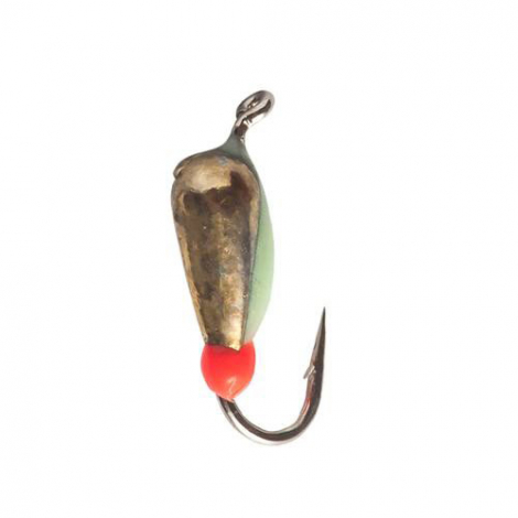 Мормишка Intech Ice Jig Банан ø3.0 (10шт) 0,7g №16 #14 золото ф Мормишка Intech Ice Jig Банан ø3.0 (10шт) 0,7g №16 #14 золото ф