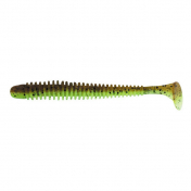 Приманка Keitech Swing Impact 3.5" (8 шт) 401 Green Pumpkin/Chartreuse