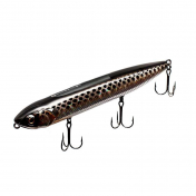 Воблер Jackall Bowstick (130 mm, 27.5 gr) HL Silver & Black