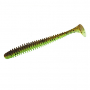 Приманка Keitech Swing Impact 2" (12 шт) 401 Green Pumpkin/Chartreuse