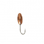 Мормишка Intech Ice Jig Овсінка з отвором (кембрик+бісер) ø3.0 (10шт)