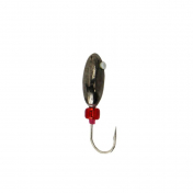 Мормишка Intech Ice Jig Овсінка з отвором (кембрик+бісер) ø3.0 (10шт)