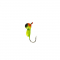Мормишка Intech Ice Jig Головастик з петелькою ø3.0*2.4 (10шт) 0,4g №16 #13 черный ц