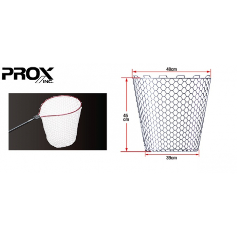 Сітка для підсака Prox силіконова ø48cm, h45cm PX89419C45 Сітка для підсака Prox силіконова ø48cm, h45cm PX89419C45