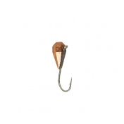 Мормишка Intech Ice Jig Капля грань з петелькою ø4.0 (10шт) 0,92g №14 #03 медь