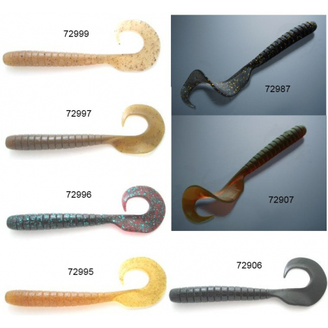 Приманка Tsunekichi Hama Grub 5" (5 шт.) 72996 Jun bug (Salt)