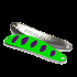 Блешня SV Fishing Lures Panic 3г TS07