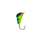 Мормишка Intech Ice Jig Мураха з петелькою ø5.0(5шт) 1,52g №12 #05 арбуз