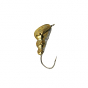 Мормишка Intech Ice Jig Мураха з петелькою ø5.0(5шт) 1,52g №12 #01 золото