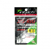 Гачок офсетний Intech Tournament JIG-RIG Offset WMV-32SB #08 (6шт)