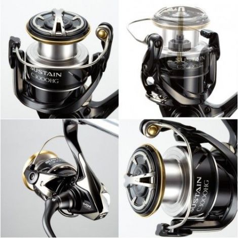Котушка Shimano 17 Sustain 3000XG