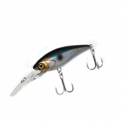 Воблер Jackall D-Bill Shad (55 mm, 5.8 gr) HL Bora Silver & Black