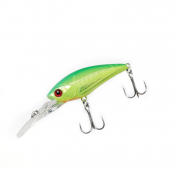 Воблер Jackall D-Bill Shad (55 mm, 5.8 gr) Shigure Lime Chartreuse