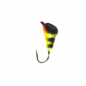 Мормишка Intech Ice Jig Мураха з петелькою ø4.0 (1шт) #09 оса