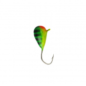 Мормишка Intech Ice Jig Капля з петелькою  ø3.0 (10шт) 0,41g №16 #05 арбуз