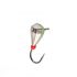 Мормишка Intech Ice Jig Капля грань з петелькою ø3.4 (10шт) 0,57g №16 #15 серебро ф Мормишка Intech Ice Jig Капля грань з петелькою ø3.4 (10шт) 0,57g №16 #15 серебро ф