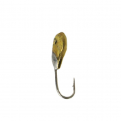 Мормишка Intech Ice Jig Насіння з отвором ø3.0 (10шт) 0,4g №16 #01 золото