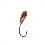 Мормишка Intech Ice Jig Насіння з отвором ø2.5 (1шт) #04 черный