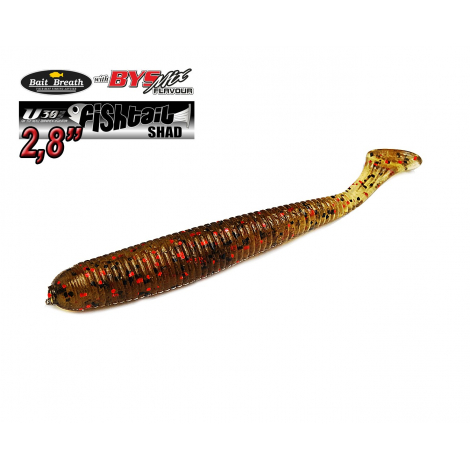 Приманка Bait Breath U30 Fish Tail Shad 2,8" (8шт.) Приманка Bait Breath U30 Fish Tail Shad 2,8" (8шт.)