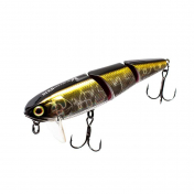 Воблер Jackall Deka Hamakuru (95 mm, 17 gr) HL BLOODY Silver Black