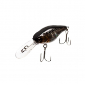 Воблер Jackall Diving Chubby (38 mm, 4.3 gr, 1.5m ) HL Silver & Black