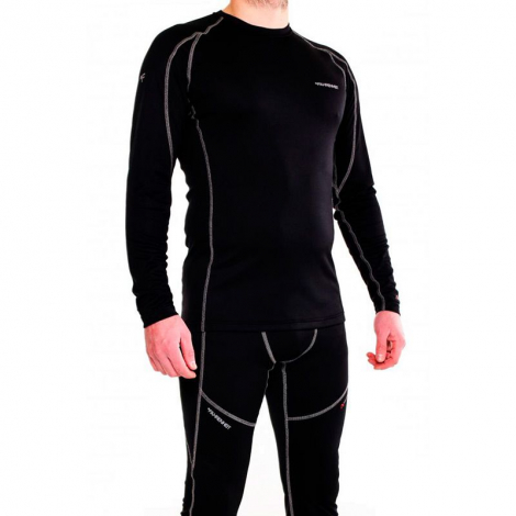 Реглан Fahrenheit Polartec Power Dry (чорний) XS