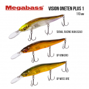 Воблер Megabass OneTen Plus 1 SP (110 mm, 14 gr, 1m) SEXY AYU