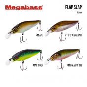 Воблер Megabass FLAP SLAP (77mm, 10,6gr, 0,6-0,8m) MAT TIGER (10)