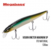 Воблер Megabass Vision OneTen Magnum SP (130mm, 21,2gr, 1-1,2m) M BLUE BACK OIKAWA