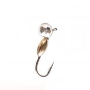 Мормишка Intech Ice Jig Головастик з петелькою ø2.5*2.4 (10шт) 0,3g №18 #13 черный ц