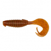 Приманка Keitech Flapper Grub 4" (7шт) PAL#07 Motoroil Red Flake