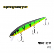 Воблер Megabite  Amigo 110 SP (110 мм, 14,3 гр, 1,0 m) 18