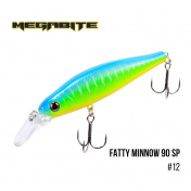 Воблер Megabite  Fatty Minnow 90 SP (90 мм, 15,8 гр, 1,3 m) 12