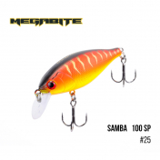 Воблер Megabite  Samba 100 SP (60 мм, 14,8 гр, 1 m) 25