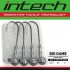 Джиг-головка Intech Big Game Puncher №6/0 10g (4шт)