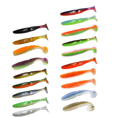 Приманка Intech Slim Shad 3,3"(7 шт) #17