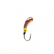 Мормишка Intech Ice Jig Уралка з отвором ø3.0 (10шт) 0,59g №16 #12 медь ц