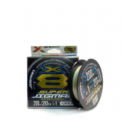 Шнур плетений YGK X-Braid Super Jigman X8 200m 1.0 (20lb / 9.07kg)