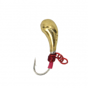 Мормишка Intech Ice Jig Уралка-2 ø4.0(10шт) 0,46g №16 #02 серебро