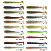Приманка Keitech Swing Impact 2.5" (10 шт) PAL#01 Chartreuse Red Flake