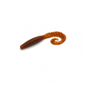 Приманка Bait Breath Curly Grub 2,5" (12шт) Ur23 Ｐｕｍｐｋｉｎ／ｒｅｄ